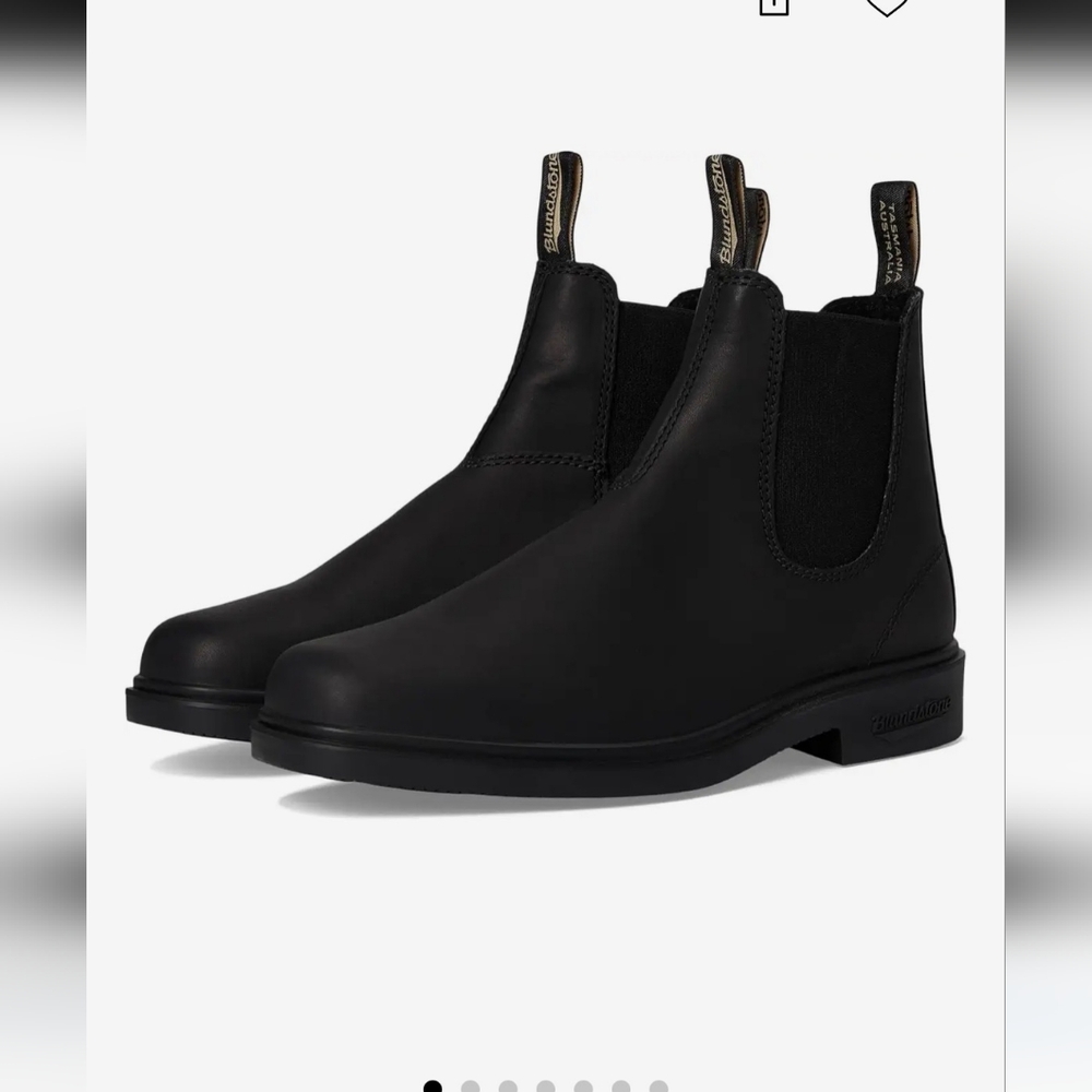 Blundstone Unisex Black Chelsea Boots - 10W/8M